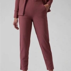 NWT Athleta Brooklyn Ankle Pant in Tawny Rose 8